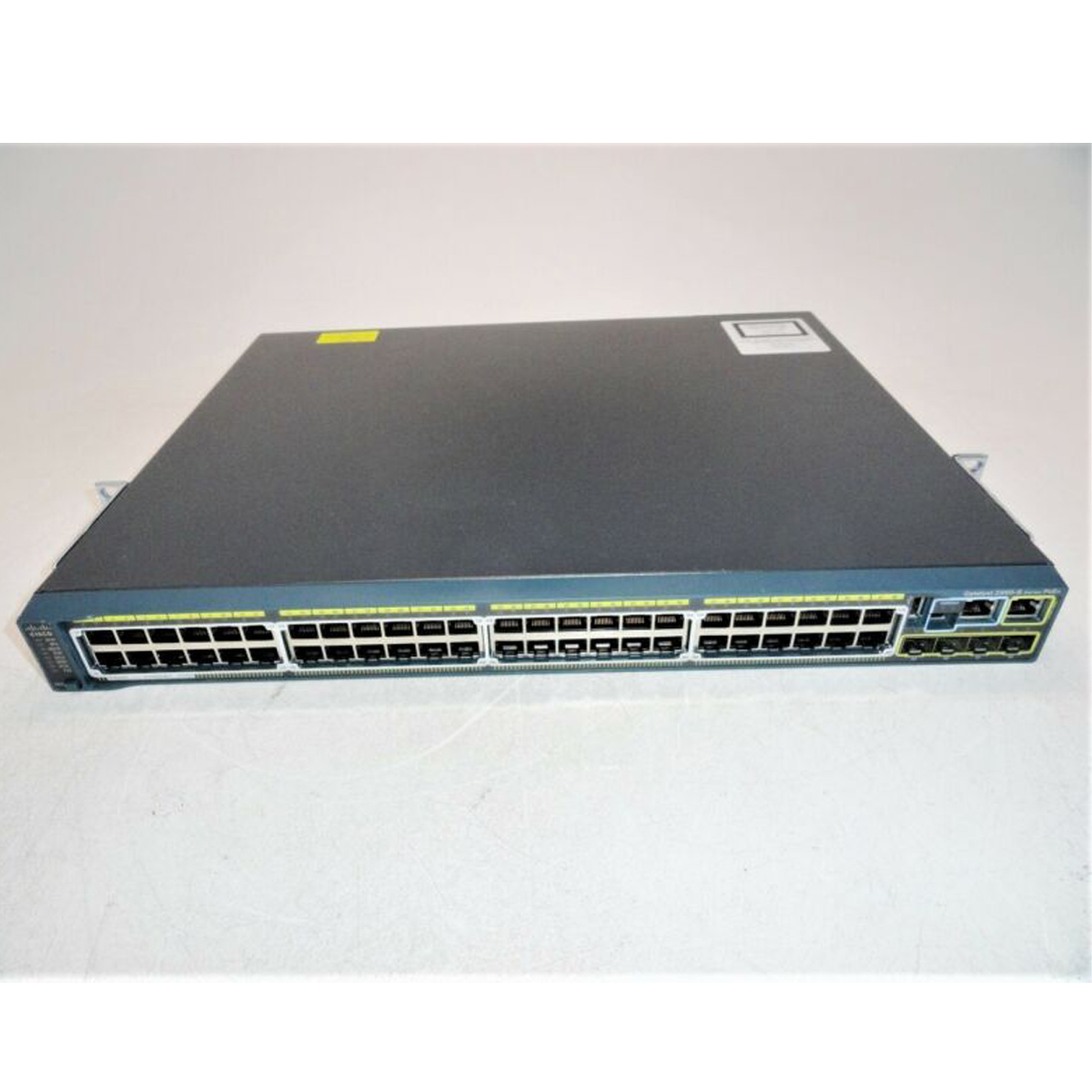 سوئیچ شبکه 48 پورت + 4 پورت SFP با 24 پورت PoE سیسکو مدل WS-C2960S-48LPS-L-3